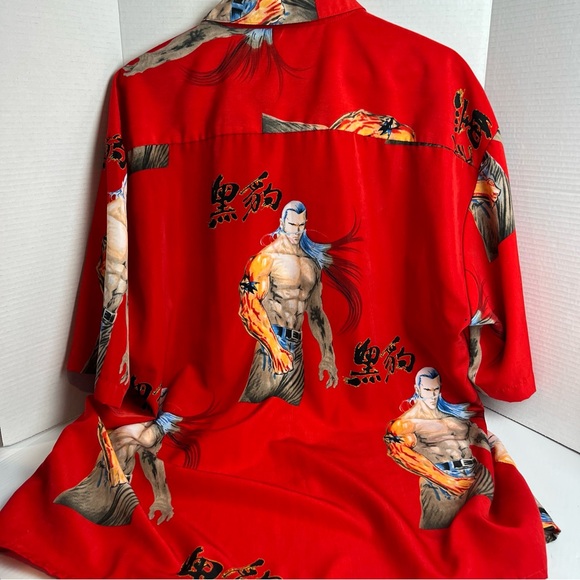 Billionbay button up shirt Anime men’s xxl - Picture 5 of 6